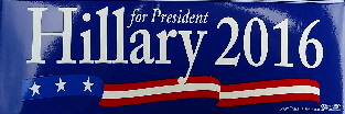 Hillary Bumper sticker