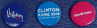 Hillary Buttons